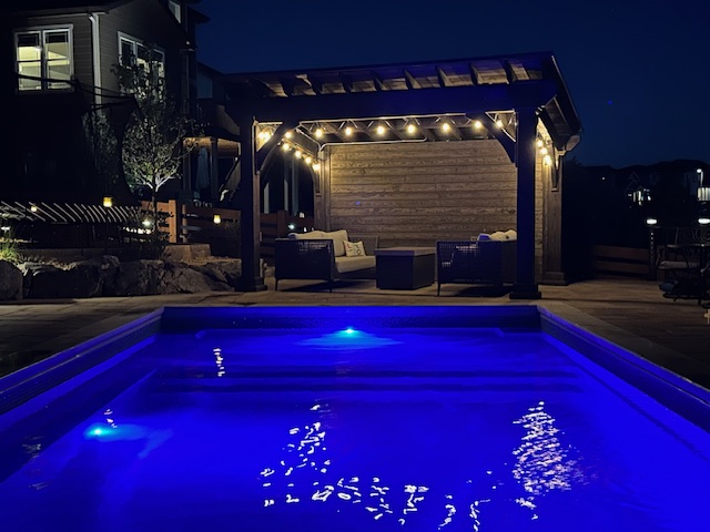 Automated pool cover system installation